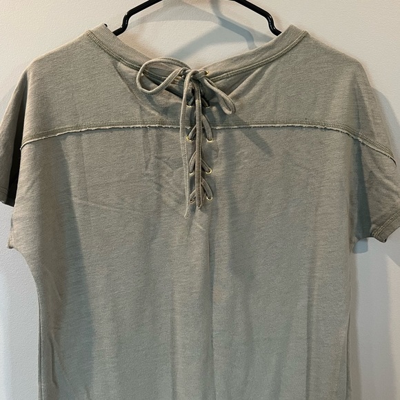 Chicos Zenergy Lace-Up Back Dress Size 0 - Picture 5 of 8